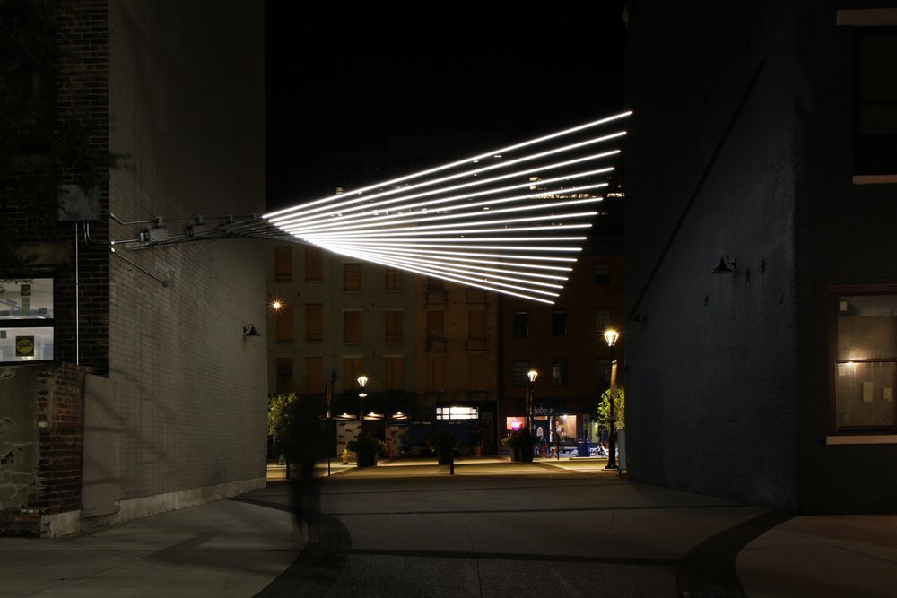 Installation of light