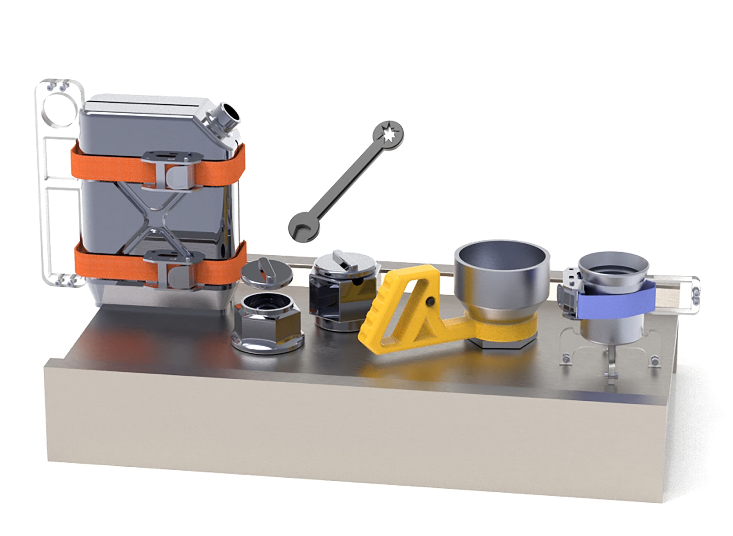 Industrial Coffee Presentation Set